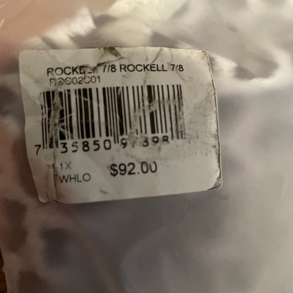 Vie activewear ROCKELL WHITE OMBRE LEGGINGS 7/8, WHITE LEOPARD - Picture 14 of 16